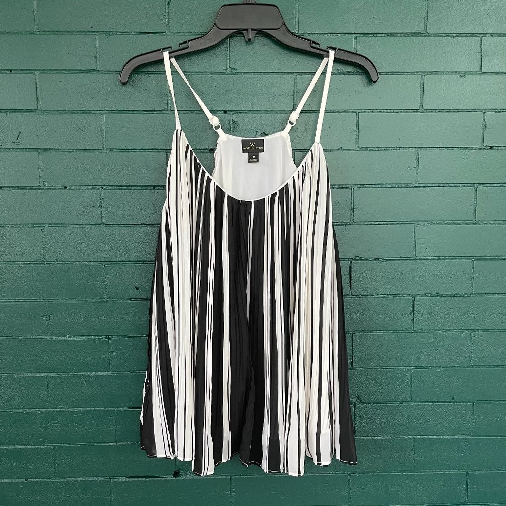 Worthington Striped Tunic Tank Top